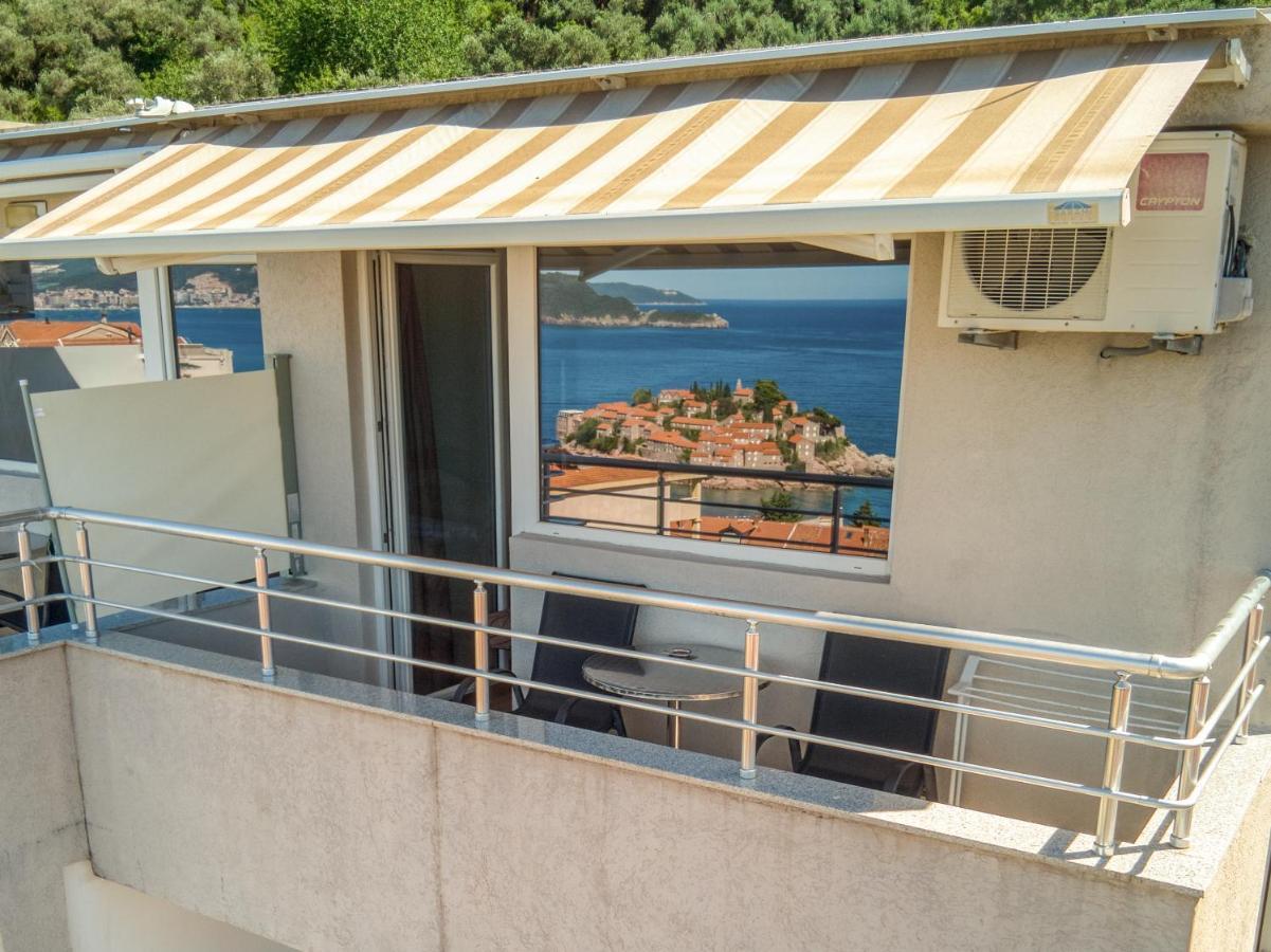 Apartman Marija Lux Sveti Stefan Exteriér fotografie